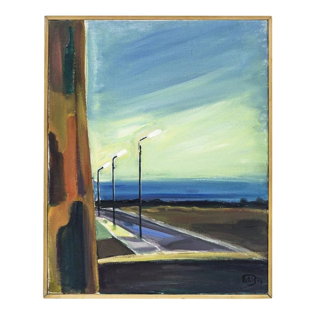 Painting by John Ivar Berg, 1976 For Sale