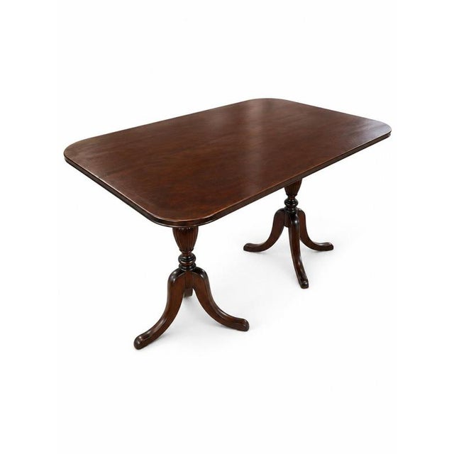 20th Century English Side Table in Mahogany For Sale - Image 6 of 6