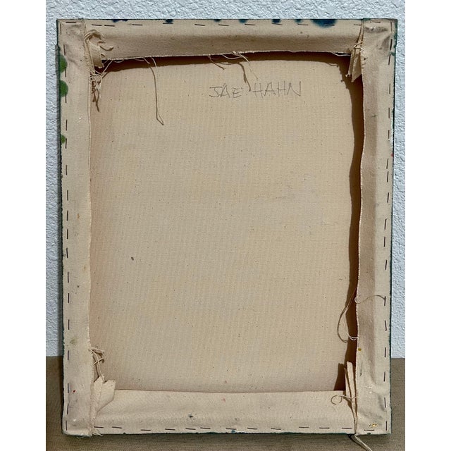 Jae Hahn, Korean Abstract Minimalist Oil Painting LA Woman Artist MInimalism Jae Hahn For Sale - Image 4 of 12