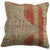 Pillow made from an antique Turkish Sivas rug. 19'' x 19''