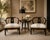 Chinoiserie 1980s Pair of James Mont–Style Black Lacquer & Brass Lounge Chairs by Century Furniture in Colefax & Fowler Silk For Sale - Image 3 of 17