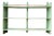 French Chippy Painted Wooden Shelves For Sale