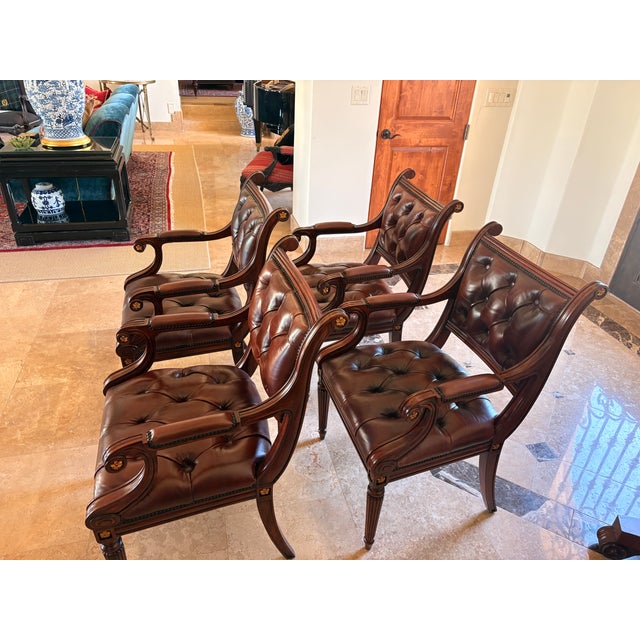 Theodore Alexander Northcote Accent Chairs For Sale - Image 13 of 15