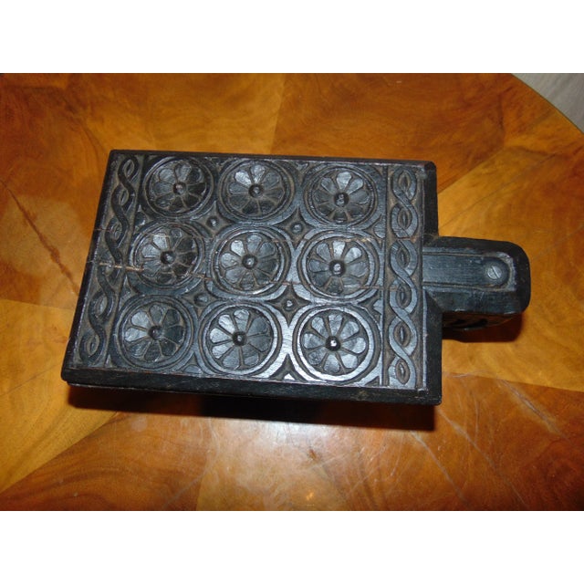 Antique Carved Wooden Shelf For Sale - Image 3 of 9