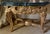 18th C Style Giltwood Rococo Marble Top Console Table For Sale - Image 4 of 5