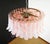Gold Murano Pink Petals Chandelier, 1990s For Sale - Image 8 of 13