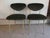 Pair ''Gazelle'' accent chairs by Dan Johnson/Shelby Williams for Crucible Furniture Co. Iconic design with elegant cast...