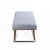 Mid-Century Chrome X-Base Bench For Sale - Image 6 of 15