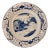 18th Century Blue and White Delft Plate For Sale