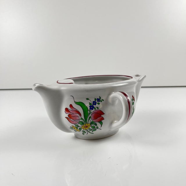 Réverbère Model Double-Spout Gravy Boat from KG Lunéville, 1950s For Sale - Image 9 of 12