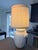 John Dickinson 1970s John Dickinson Style Draped Bow Table Lamp in Plaster Finish For Sale - Image 4 of 11
