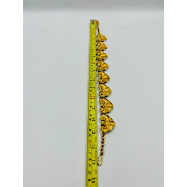 1970s Yves Saint Laurent Signed and Numbered Runway Necklace For Sale - Image 11 of 12