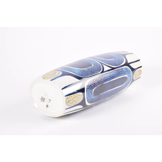 Tall Danish Modern Tenera Vase by Inge-Lise Koefoed for Royal Copenhagen, 1960s For Sale - Image 13 of 15