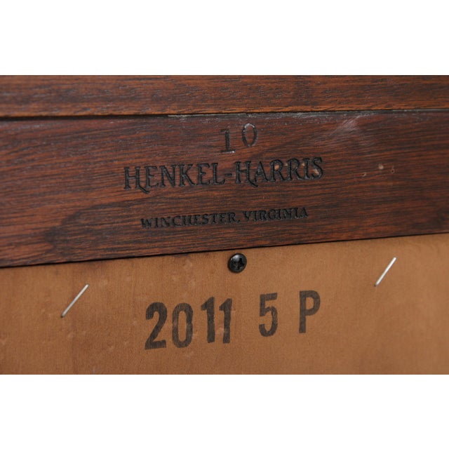 Henkel Harris Mahogany Asian Style Media Cabinet For Sale - Image 13 of 13