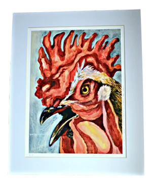 'The King' Watercolor Print