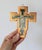 Italian Italian Gold Leaf Wall Crucifix For Sale - Image 3 of 10