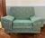 Mid-Century Modern Vintage MCM Mid Century Modern Rowe Armchair and Sofa Set - Minty Sage Green! For Sale - Image 3 of 10