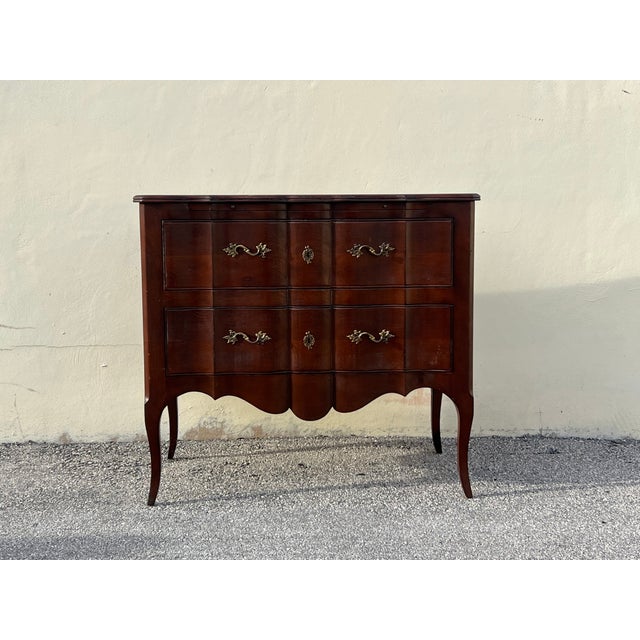 1970s 1970s French Provincial Chest of Two Drawers For Sale - Image 5 of 14