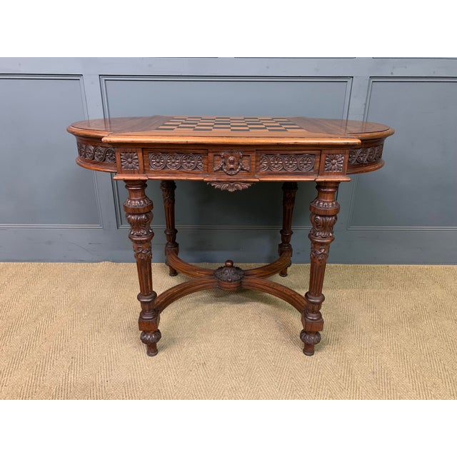 Aglo-Indian Rosewood Chess Top Table, 1875 For Sale - Image 4 of 17