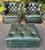 Ralph Lauren Ralph Lauren Leather Writer’s Chairs- Set of 2 For Sale - Image 4 of 12