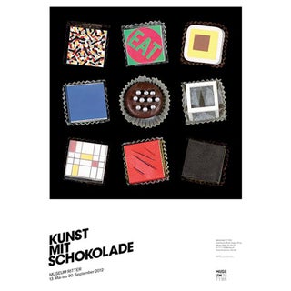 Art With Chocolate 2012 Museum Poster For Sale