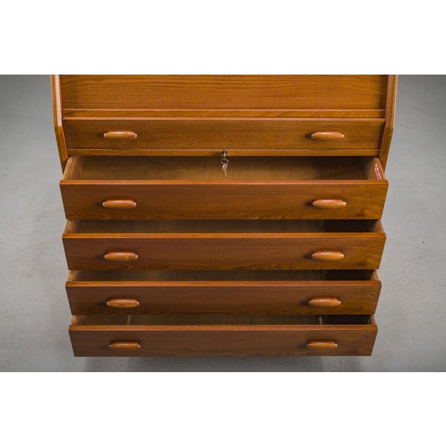 Mid-Century Modern Teak Secretary from Dyrlund, Denmark, 1960s For Sale - Image 10 of 18