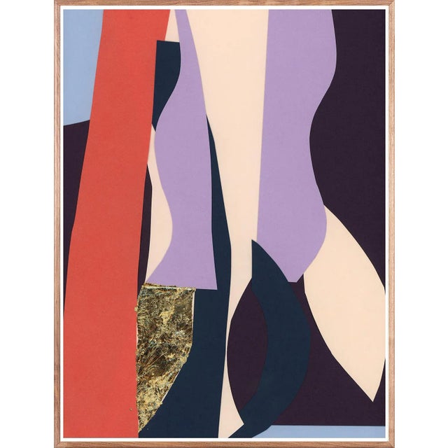 ZBC House "Alessia 1" collage piece is inspired by the mosaics in Europe and South America, gold inlay and tiles chips...