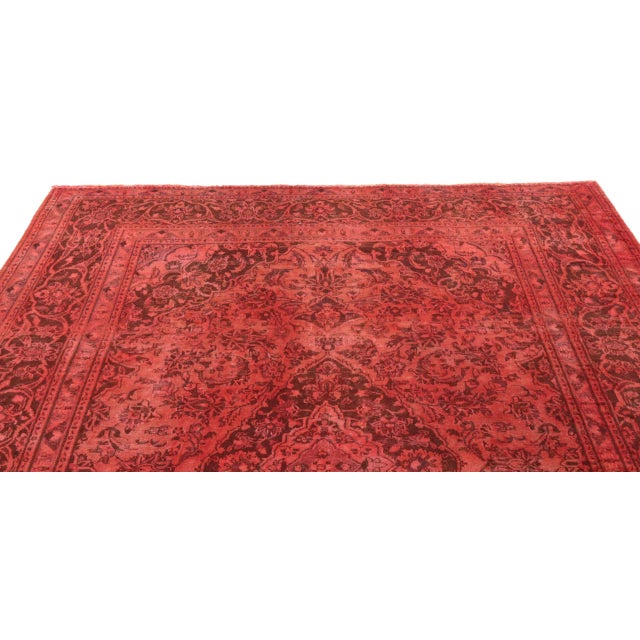 Vintage Middle Eastern Hand-Knotted Rug For Sale - Image 4 of 8