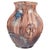 1920s Large Vintage Ceramic Vase with Floral Reliefs from Roskilde Lervarefabrik, 1920s For Sale - Image 5 of 5