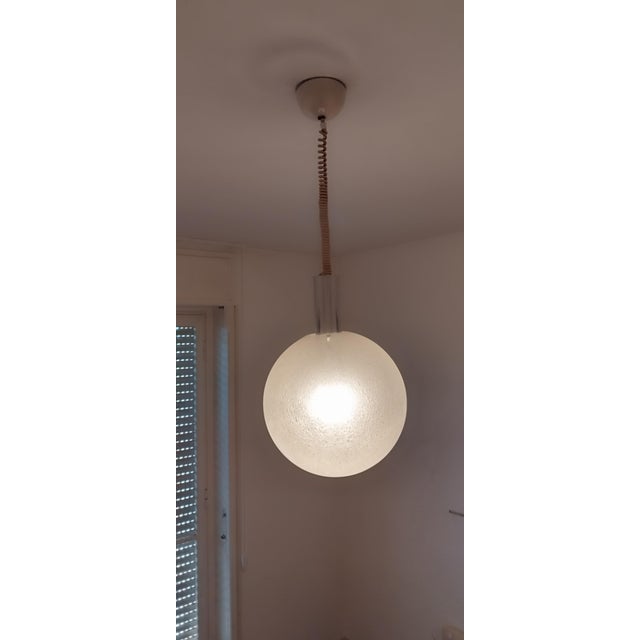 Sfera Pendant Lamp attributed to Tobia & Afra Scarpa for Flos, 1960s For Sale - Image 12 of 18