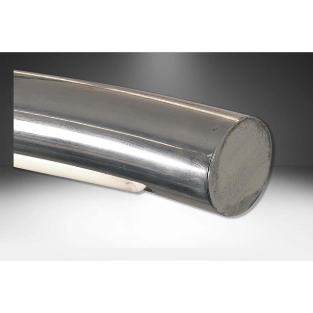 Metal 1970s Nanda Vigo Golden Gate Floor Lamp for Arredoluce For Sale - Image 7 of 12