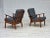Set of Vintage Danish Armchairs in Furniture Wool and Teak and Oak, 1960s For Sale - Image 15 of 18