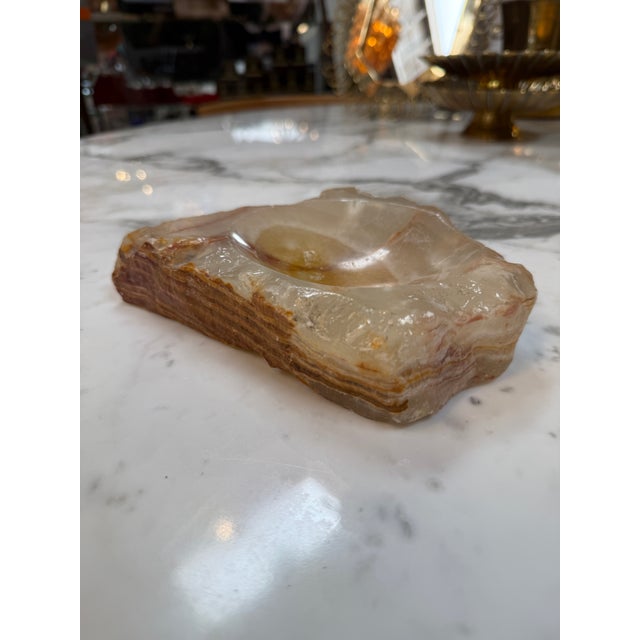 Natural Marble Stone Ashtray For Sale - Image 4 of 7