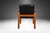 Ekornes ASA Ekornes 1970s Teak Black Leather Scandinavian Lounge Chair For Sale - Image 4 of 12