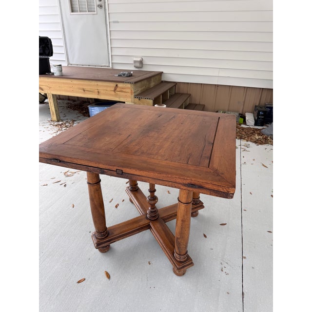 Round to Square French Game Table For Sale - Image 11 of 12