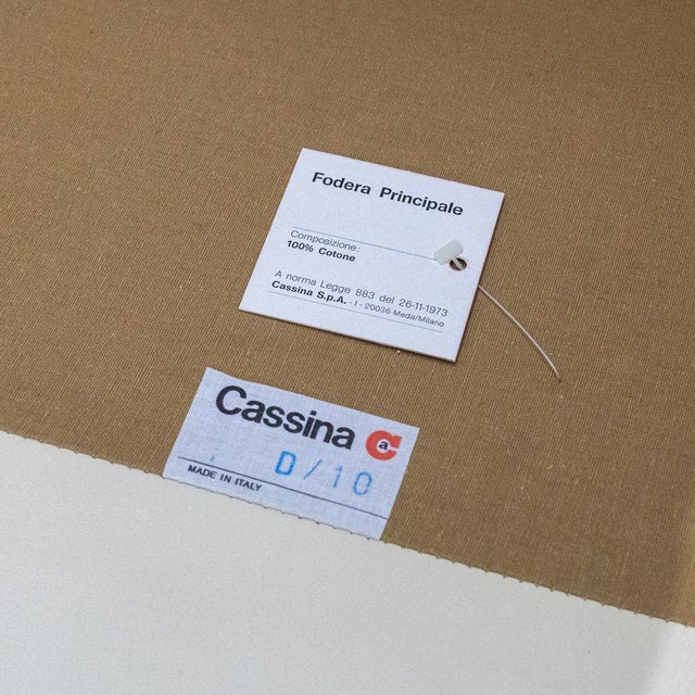 Maralunga Chair by Vico Magistretti for Cassina, 1970s For Sale - Image 10 of 11