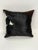Reversible 18” X 18” Premium Brazilian Watusi Cowhide Pillow Cover – Sculptural Spine Composition - Handcrafted by Pablo Sota Designs. For Sale - Image 4 of 10