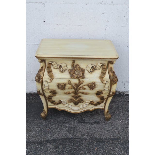 This beautiful Pair of Nightstands is made of wood, solid wood, and veneer. These two high quality end tables feature...