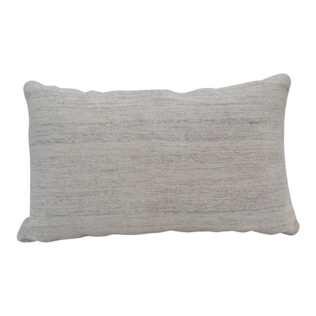 Handmade Natural Turkish Kilim Pillow Cover For Sale