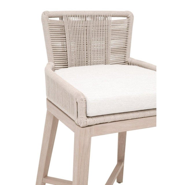 Essentials for Living Overlay Outdoor Counter Stool For Sale - Image 9 of 9