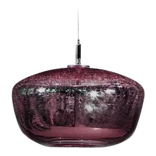 Galaxy Pendant Light from the Charmed Collection in Dark Violet For Sale