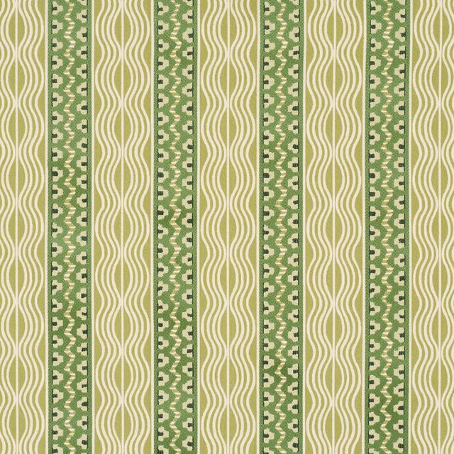 Fashion designer Johnson Hartig of Libertine was inspired by 18th-century trims when he created Crème Anglaise, a graphic,...
