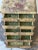 Antique Floral-Printed Fabric Covered Tabletop Haberdashery Cabinet, Circa Early 20th Century For Sale - Image 16 of 17