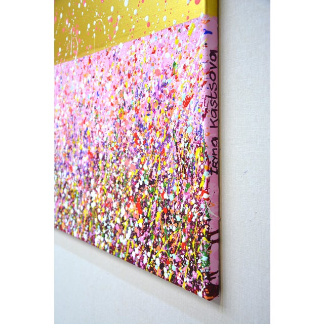 Contemporary Magic Field.Modern Original Hand Painting For Sale - Image 3 of 12