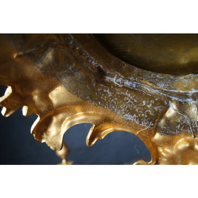 Eric Stepniewski French Louis XV Rococo Ormolu & Crystal Figural Cherub Vase For Sale - Image 9 of 12