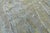 Modern Abstract Rug – Hand-Tufted Wool & Viscose – Blue, Gold, and Grey For Sale - Image 9 of 10
