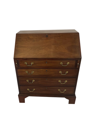 Antique George III Mahogany Desk, 18th Century
