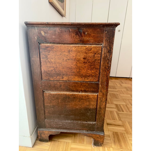 Antique George III 18th Century Oak Sideboard For Sale - Image 9 of 11
