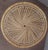 Mid 20th Century Exceptional Mid-Century Modern Wicker & Rattan Side Table — 22" Floating Glass Top For Sale - Image 5 of 6
