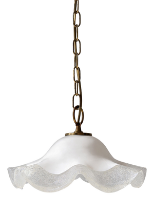 Italian Murano Glass Pendant Lamp from Mazzega, 1970s